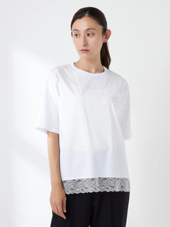 McGREGOR(マックレガー) |５分袖裾レース