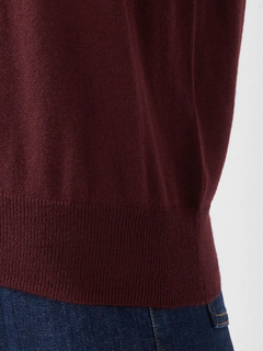 McGREGOR(マックレガー) |襟配色５分袖ニット