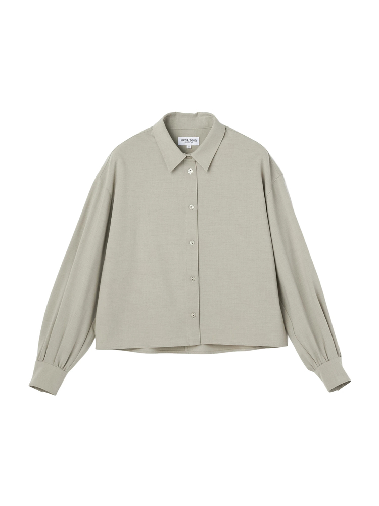 McGREGOR(マックレガー) |ウール混ブラウス