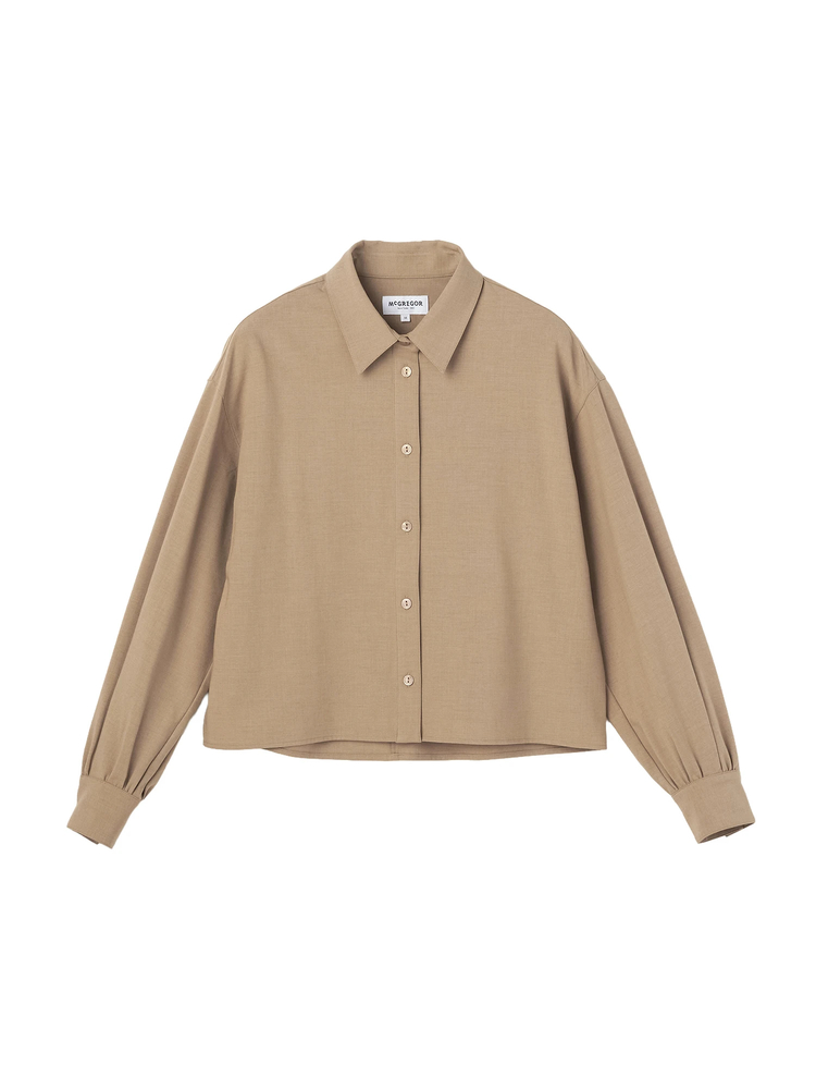 McGREGOR(マックレガー) |ウール混ブラウス