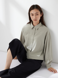 McGREGOR(マックレガー) |ウール混ブラウス