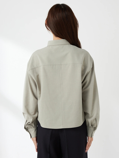 McGREGOR(マックレガー) |ウール混ブラウス