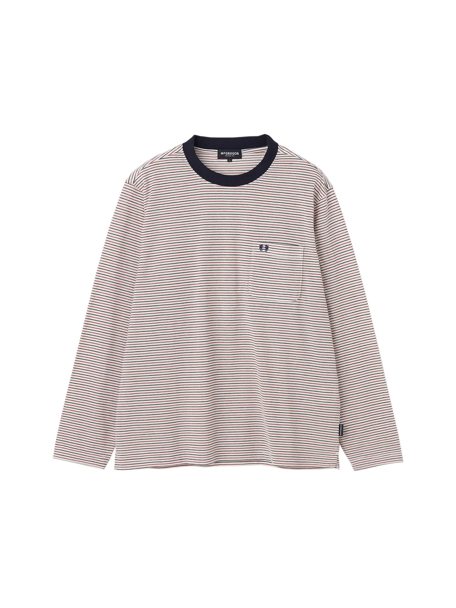 【美品】MALION vintage カットソー　ボーダー　リメイク　一点物 McGREGOR（マックレガー）｜カットソー(長袖・七分袖）｜クルーミジン