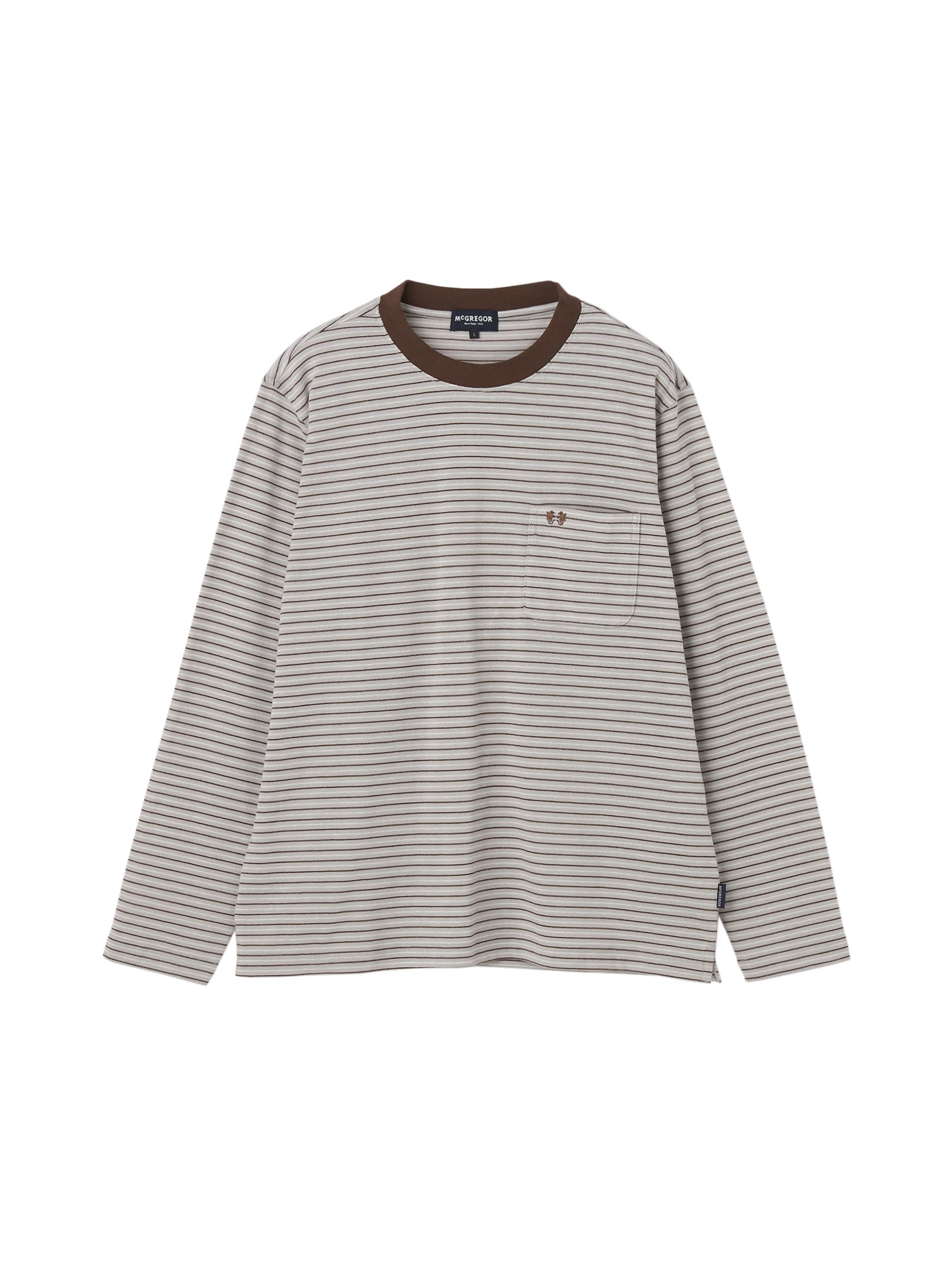 【クリーニング済み　美品】マチャット　ボーダーロンT McGREGOR（マックレガー）｜カットソー(長袖・七分袖）｜クルーミジン