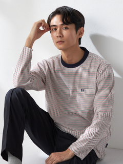 McGREGOR(マックレガー) |クルーミジンボーダーロンT