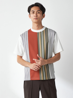 McGREGOR(マックレガー) |ポンチストライプTシャツ