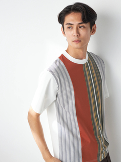 McGREGOR(マックレガー) |ポンチストライプTシャツ