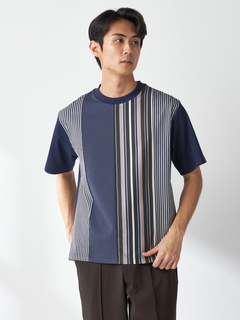 McGREGOR(マックレガー) |ポンチストライプTシャツ