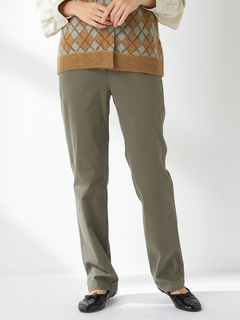 McGREGOR(マックレガー) |綿レーヨンサテン起毛ストレートパンツ