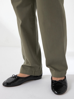 McGREGOR(マックレガー) |綿レーヨンサテン起毛ストレートパンツ