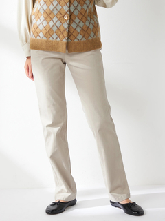 McGREGOR(マックレガー) |綿レーヨンサテン起毛ストレートパンツ