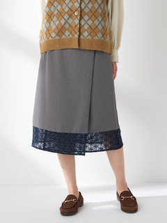 McGREGOR(マックレガー) |裾レースラップスカート