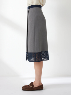 McGREGOR(マックレガー) |裾レースラップスカート