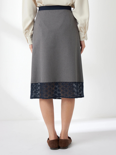 McGREGOR(マックレガー) |裾レースラップスカート