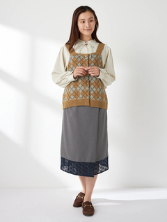 McGREGOR(マックレガー) |裾レースラップスカート