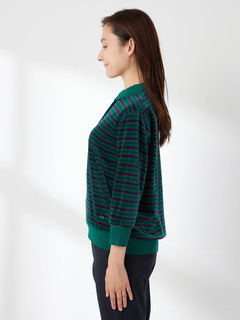 McGREGOR(マックレガー) |ベロアボーダーポロ