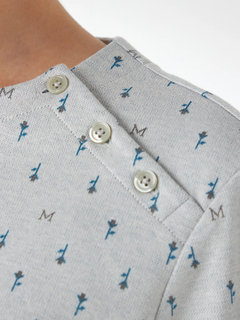 McGREGOR(マックレガー) |つぼみ柄ジャガードカットソー