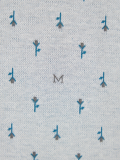 McGREGOR(マックレガー) |つぼみ柄ジャガードカットソー