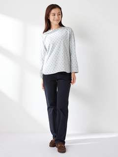 McGREGOR(マックレガー) |つぼみ柄ジャガードカットソー