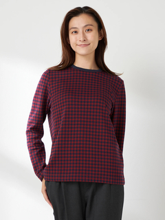 McGREGOR(マックレガー) |ギンガムカットソー