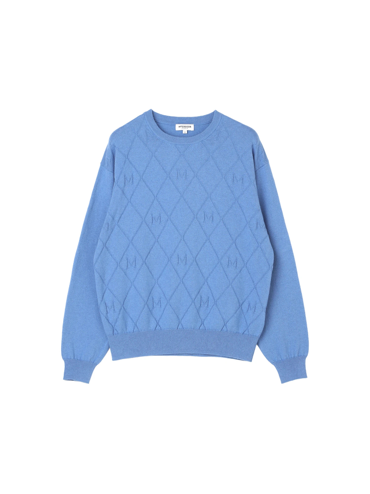 McGREGOR(マックレガー) |ダイヤ柄ニット