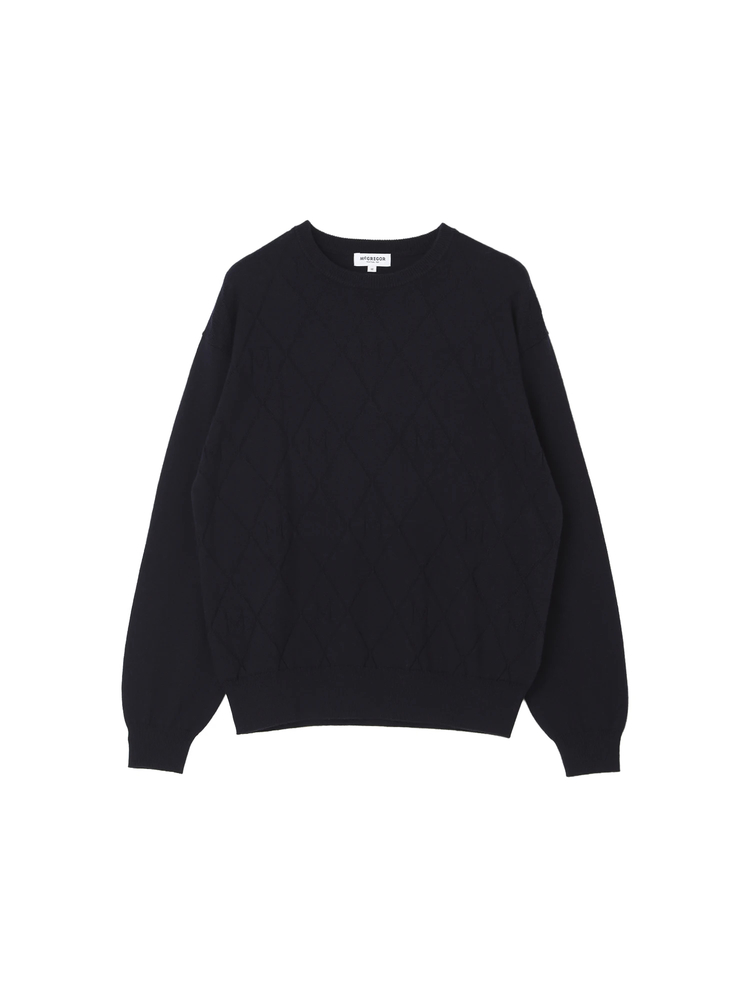 McGREGOR(マックレガー) |ダイヤ柄ニット