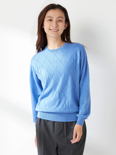 McGREGOR(マックレガー) |ダイヤ柄ニット