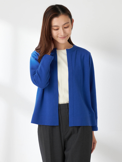 McGREGOR(マックレガー) |釦レスニットカーディガン