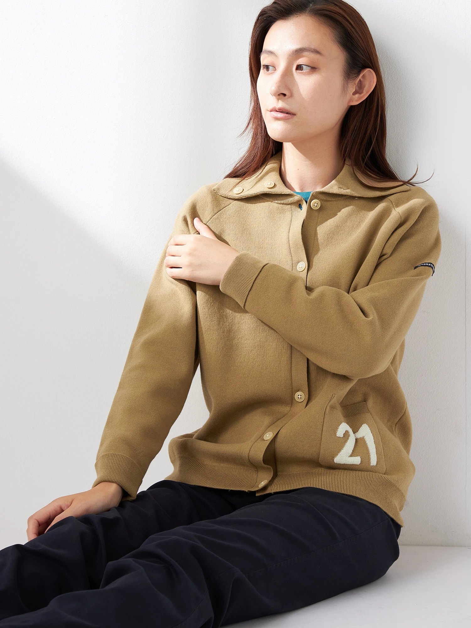 McGREGOR（マックレガー）｜カーディガン｜レタードポケット