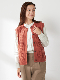 McGREGOR(マックレガー) |前あきケーブルベスト