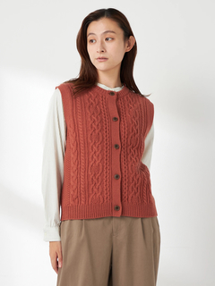 McGREGOR(マックレガー) |前あきケーブルベスト