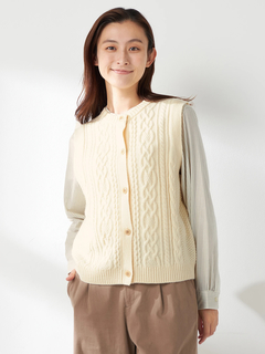 McGREGOR(マックレガー) |前あきケーブルベスト