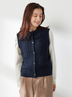 McGREGOR(マックレガー) |前あきケーブルベスト