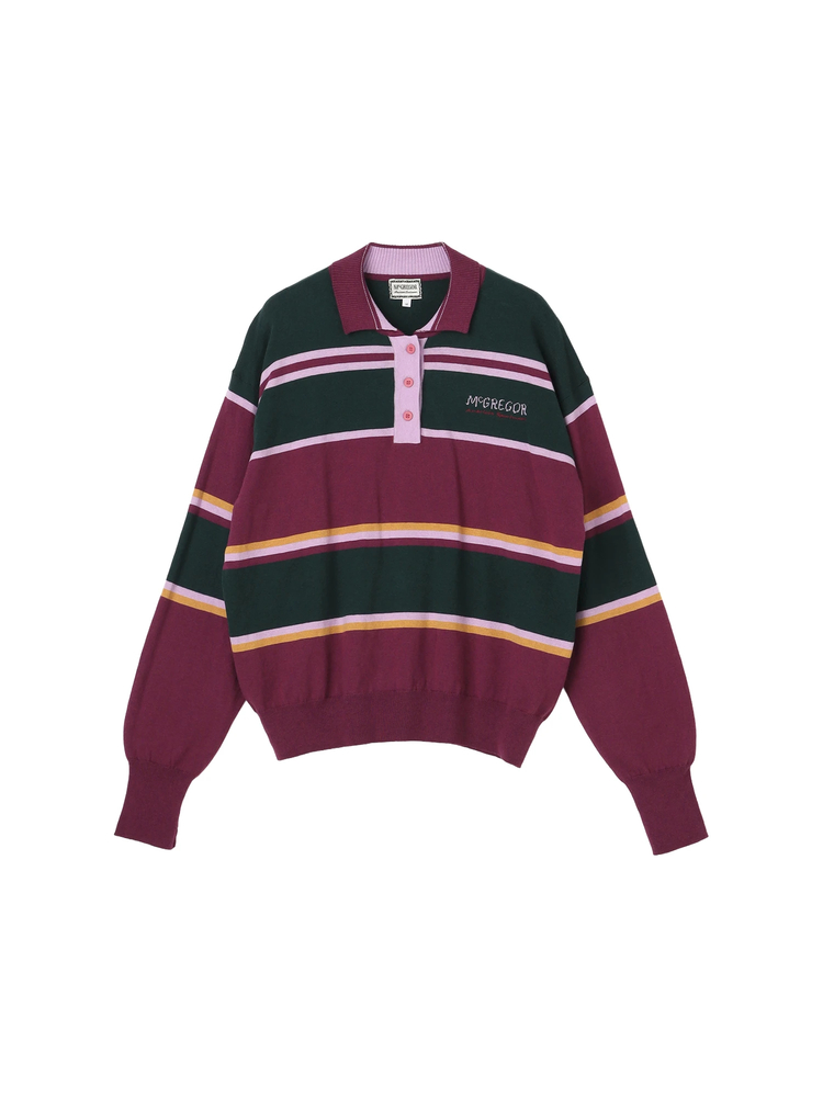 McGREGOR(マックレガー) |【EDIT-B】ボーダーポロニット