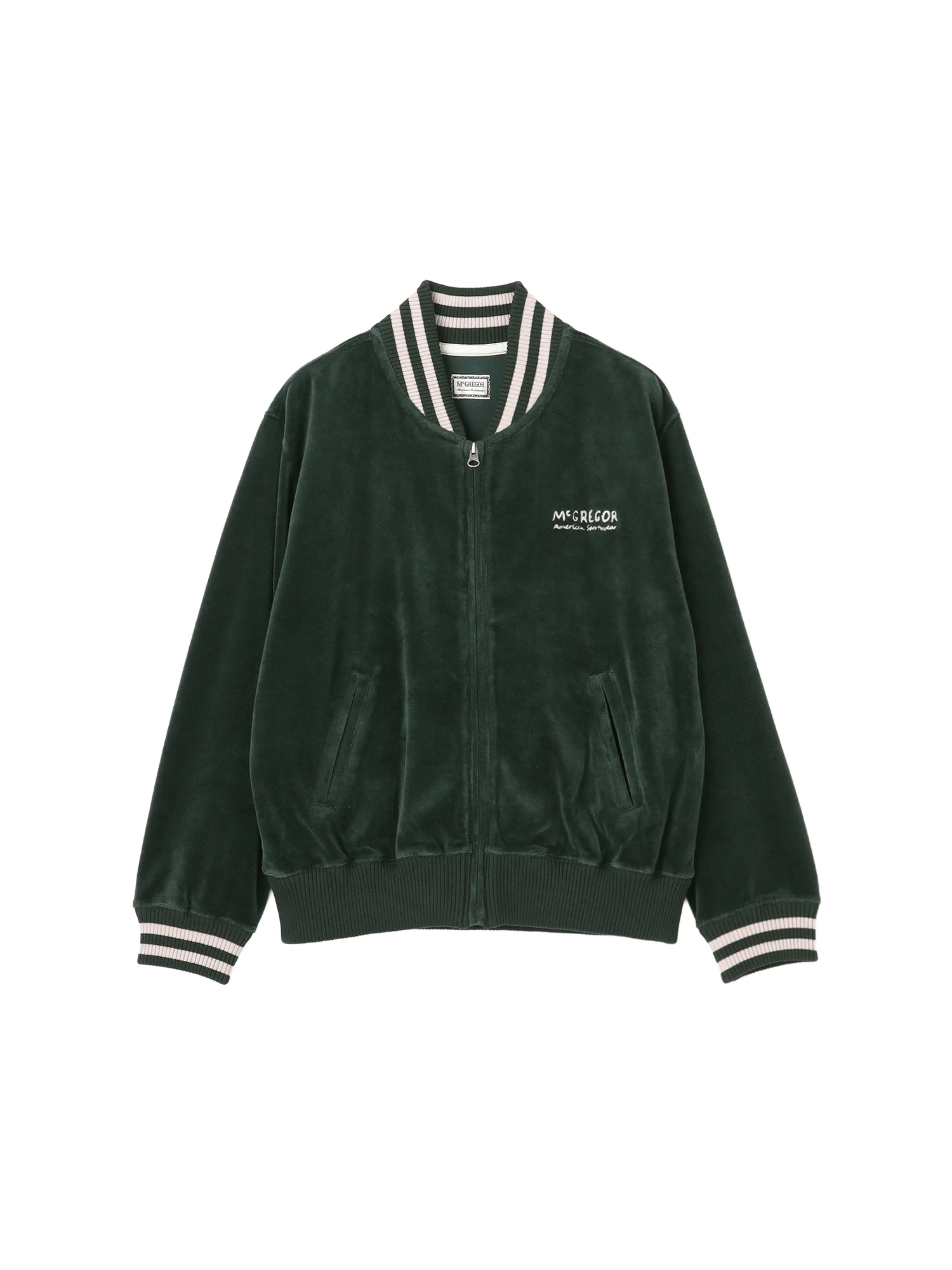 McGREGOR（マックレガー）｜カーディガン｜【EDIT-B】ベロアスタジャン