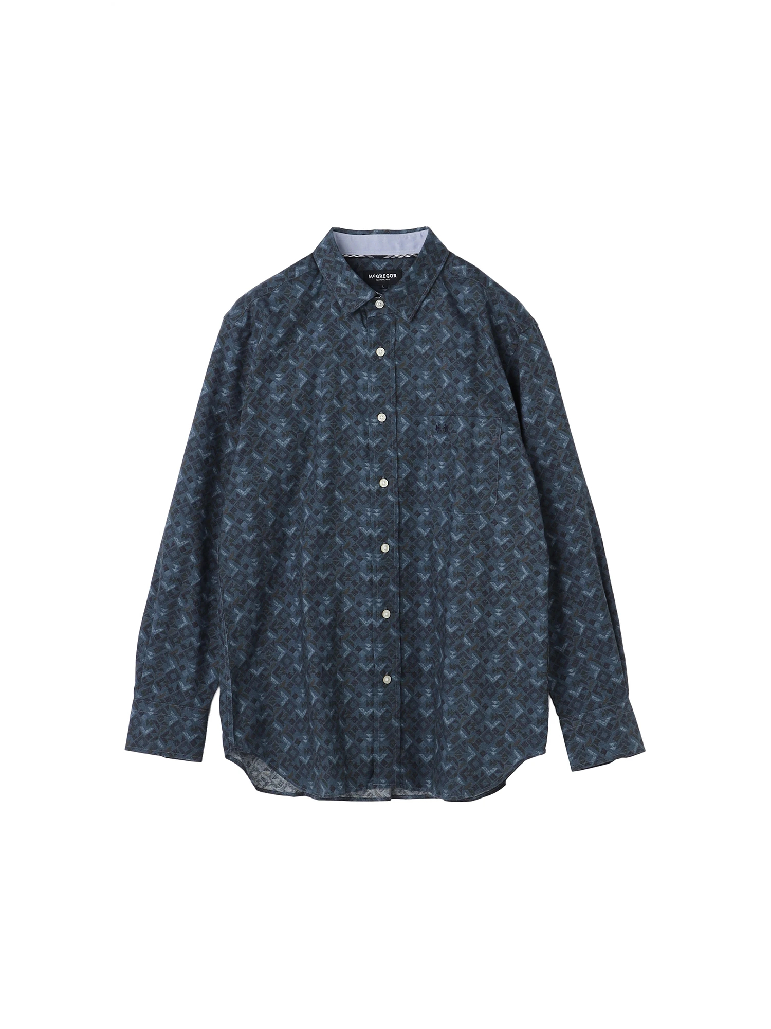 McGREGOR（マックレガー）｜シャツ(長袖・七分袖)｜幾何学柄微起毛 
