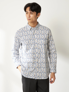 McGREGOR(マックレガー) |幾何学柄微起毛シャツ