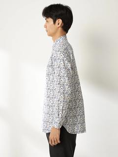 McGREGOR(マックレガー) |幾何学柄微起毛シャツ