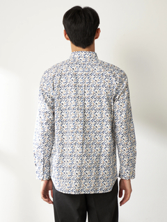 McGREGOR(マックレガー) |幾何学柄微起毛シャツ