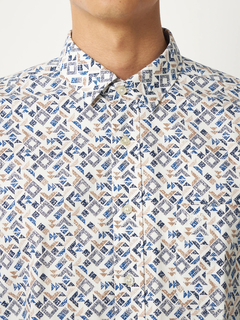 McGREGOR(マックレガー) |幾何学柄微起毛シャツ