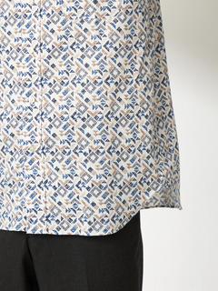 McGREGOR(マックレガー) |幾何学柄微起毛シャツ