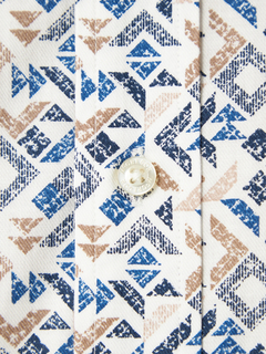 McGREGOR(マックレガー) |幾何学柄微起毛シャツ