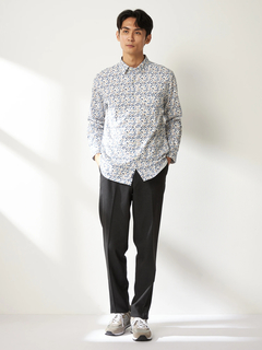 McGREGOR(マックレガー) |幾何学柄微起毛シャツ