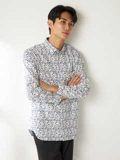 McGREGOR(マックレガー) |幾何学柄微起毛シャツ