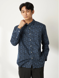 McGREGOR(マックレガー) |幾何学柄微起毛シャツ