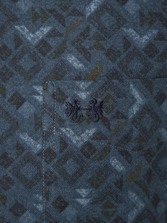 McGREGOR(マックレガー) |幾何学柄微起毛シャツ