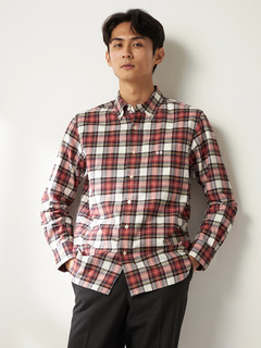 McGREGOR(マックレガー) |微起毛杢チェックシャツ