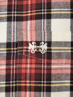 McGREGOR(マックレガー) |微起毛杢チェックシャツ