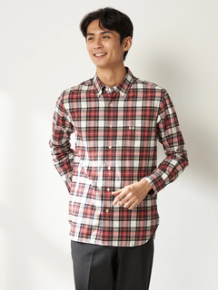 McGREGOR(マックレガー) |微起毛杢チェックシャツ