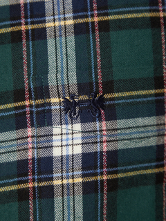 McGREGOR(マックレガー) |微起毛杢チェックシャツ